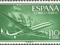 Spain 1955 Transports 1,10 Ptas Verde Edifil 1173